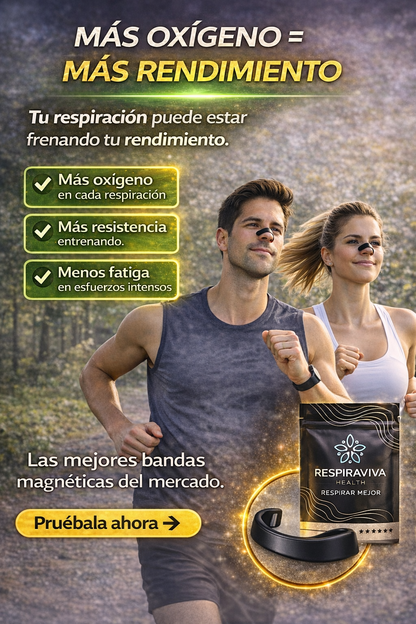 Kit Banda Magnética Nasal - RespiraViva™